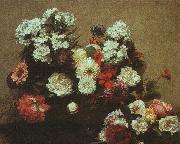 Henri Fantin-Latour Still Life with Flowers  2 china oil painting reproduction